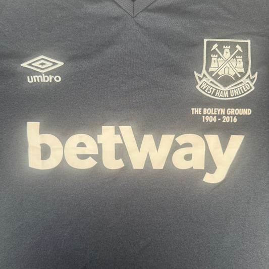 West Ham United 2015/2016 Third Football Shirt XL