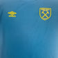 West Ham United 2018/2019 Unsponsored Away Football Shirt Medium