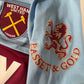 West Ham United 2019/2020 Home Long Sleeve Football Shirt Medium