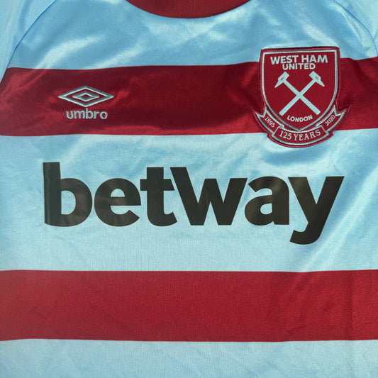West Ham United 2020/2021 Away Football Shirt Large