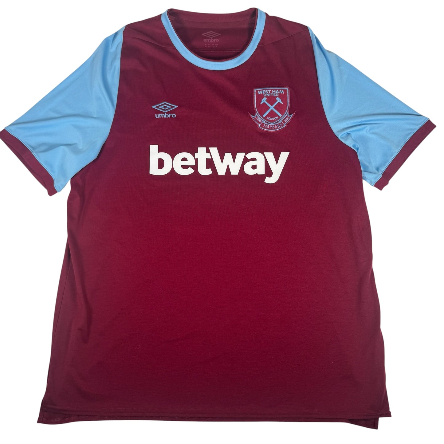 West Ham United 2020/2021 Home Football Shirt 3XL
