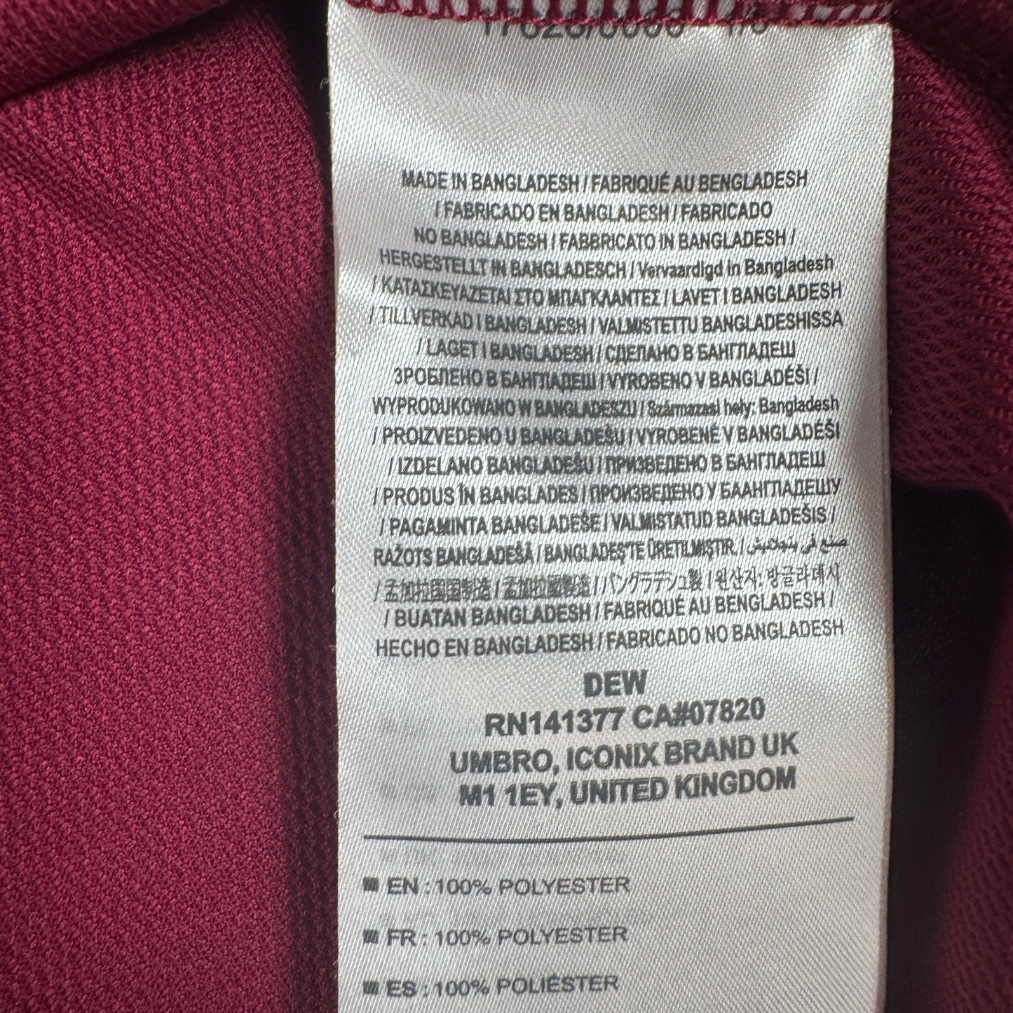 West Ham United 2020/2021 Home Football Shirt 3XL