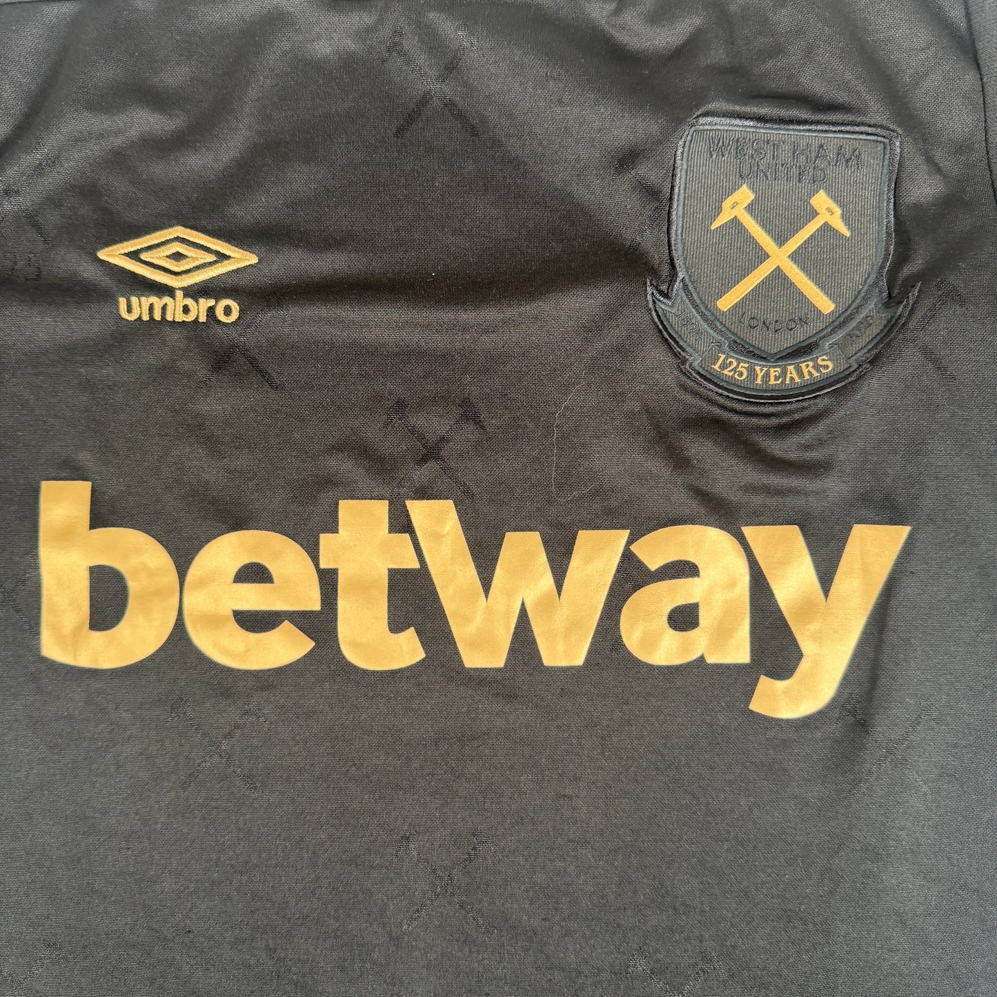 West Ham United 2020/2021 Third Football Shirt Medium