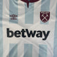 West Ham United 2021/2022 Away Football Shirt 2XL