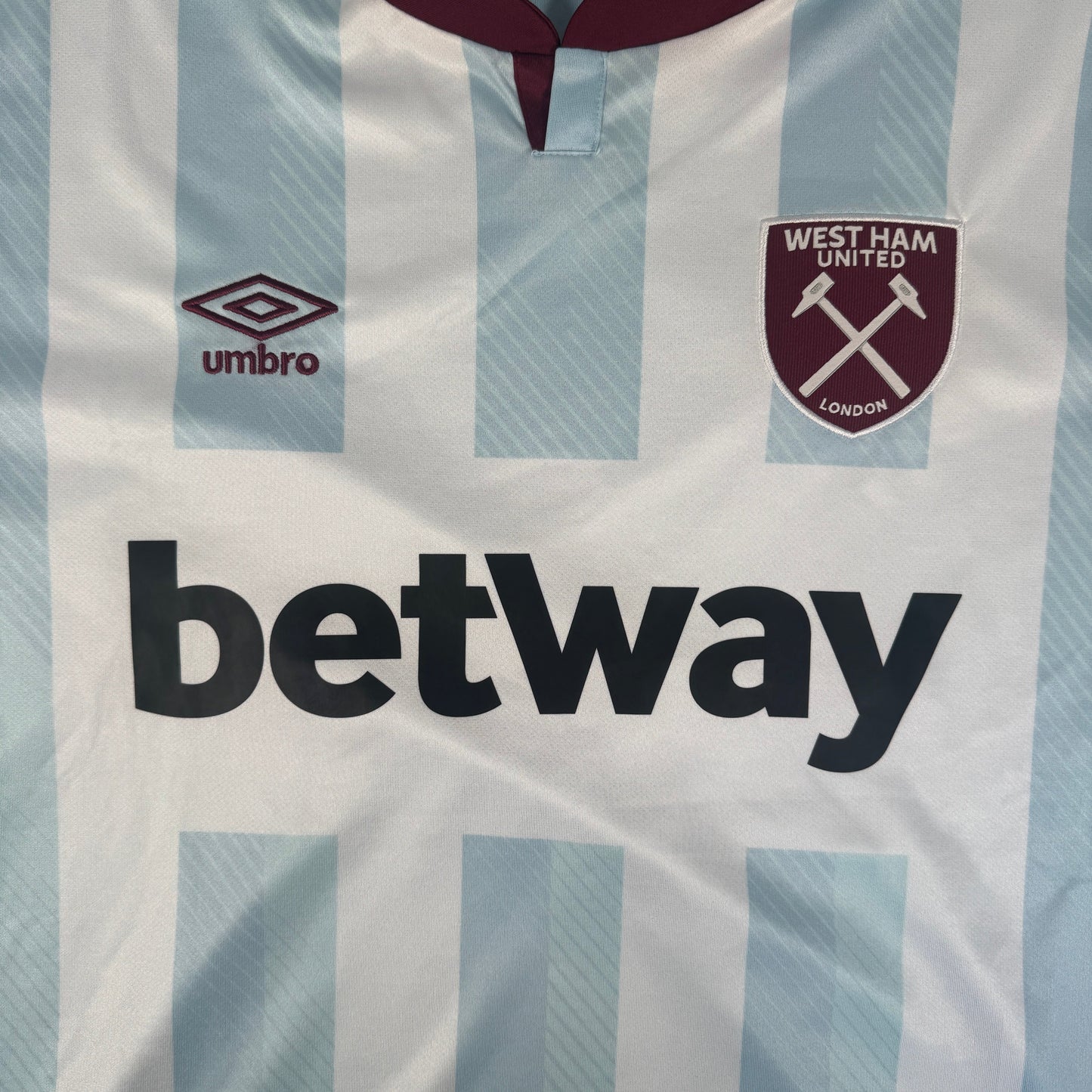 West Ham United 2021/2022 Away Football Shirt 2XL