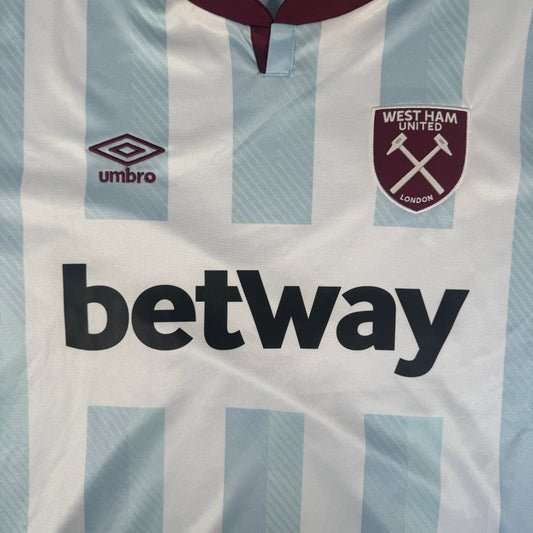 West Ham United 2021/2022 Away Football Shirt 2XL