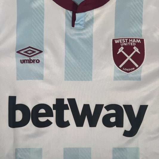 West Ham United 2021/2022 Away Football Shirt Medium