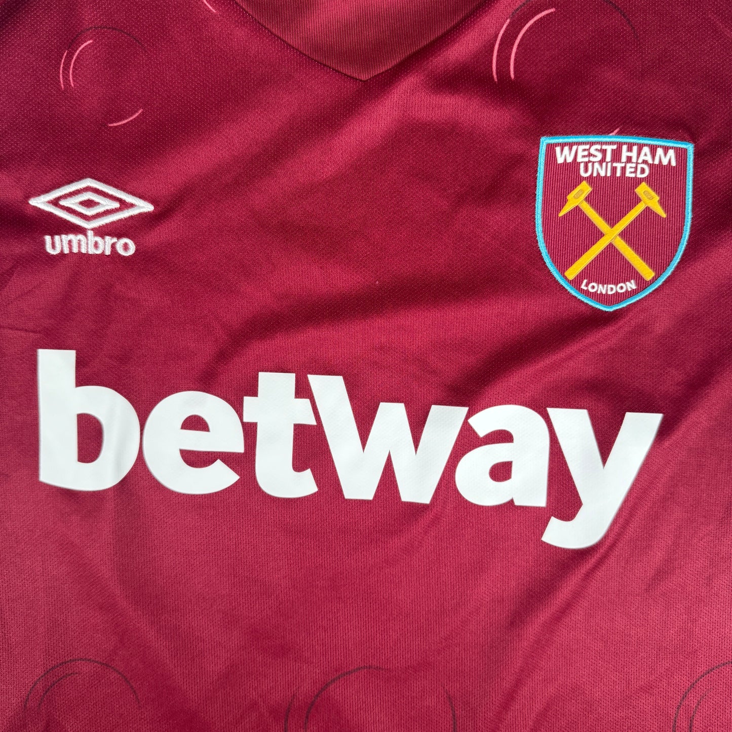 KUDUS 14 West Ham United 2023/2024 Conference League Home Football Shirt XL