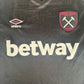 West Ham United 2024/2025 Away Football Shirt Small