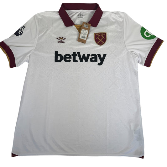 West Ham United 2024/2025 Third Football Shirt 3XL BNWT