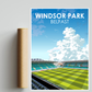 Windsor Park Stadium A3 Print