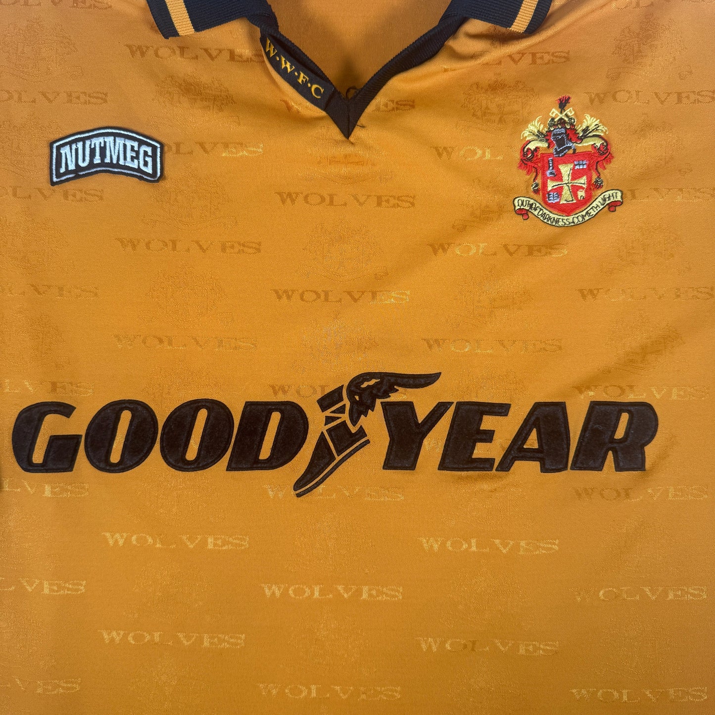 Wolves Wolverhampton Wanderers 1994/1995/1996 Home Football Shirt XL