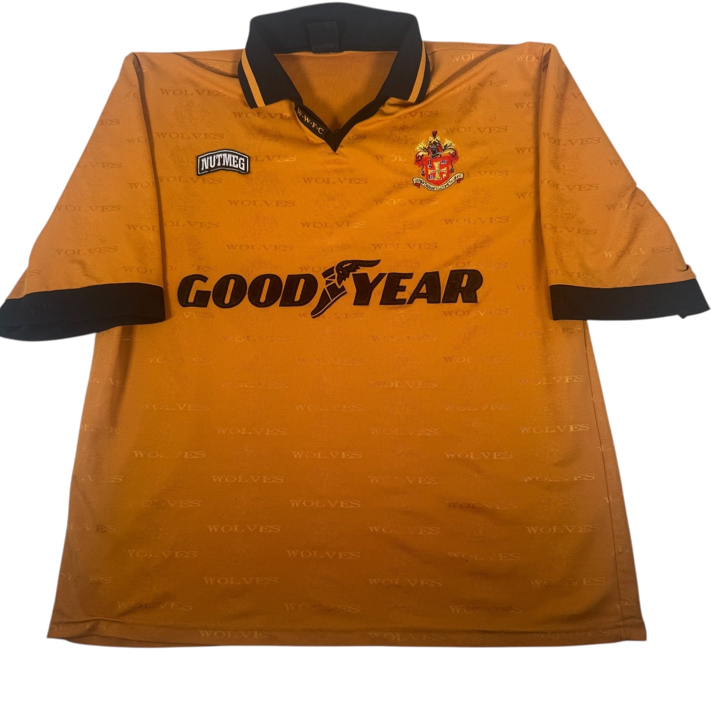 Wolves Wolverhampton Wanderers 1994/1995/1996 Home Football Shirt XL