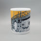 Wolverhampton Wanderers F.C Molineux Stadium Illustrated Mug,