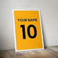 Personalised Football Shirt Print