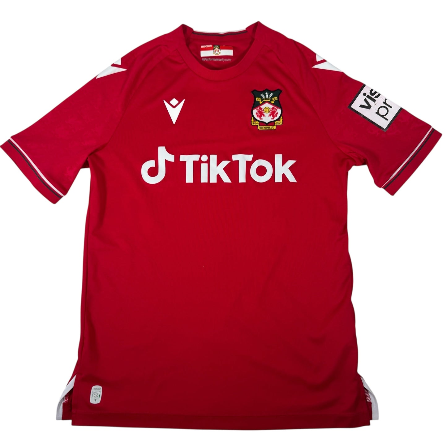 Wrexham 2022/2023 Home Football Shirt Medium