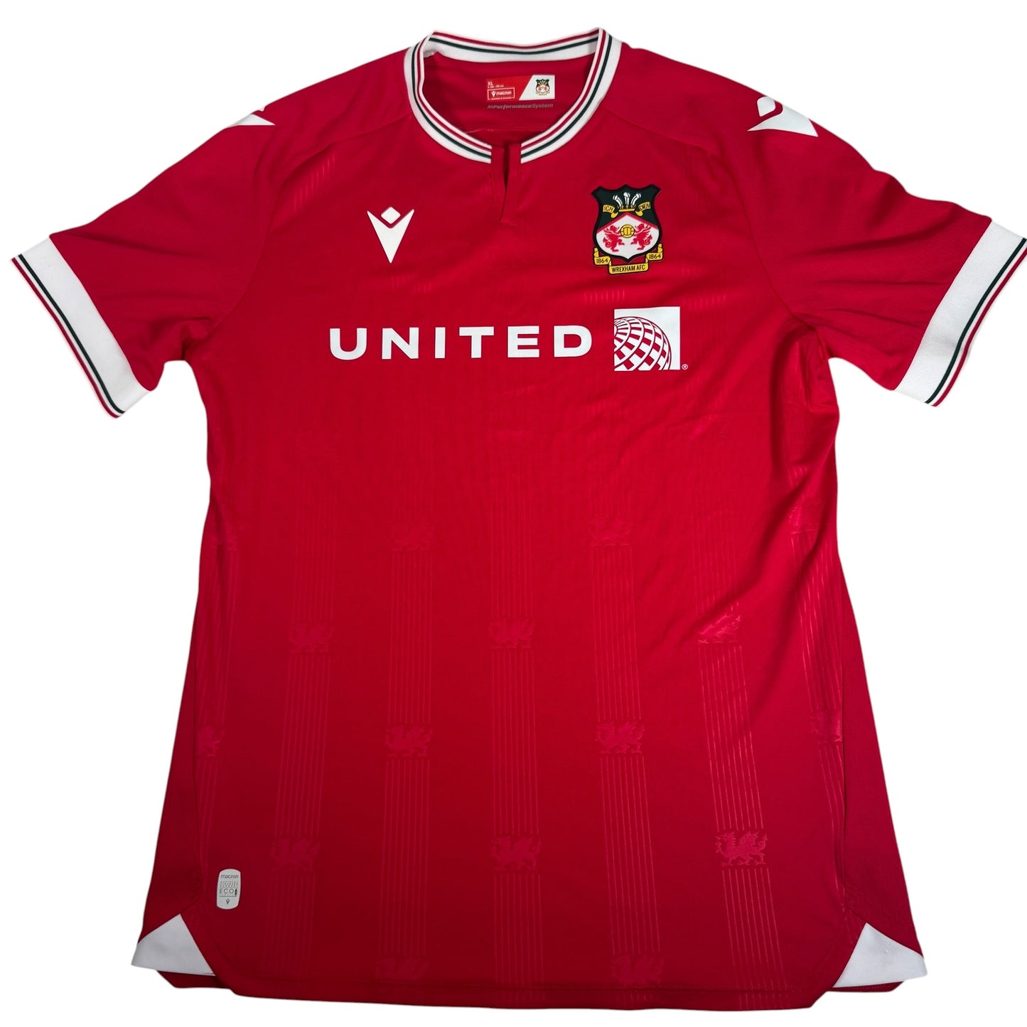 Wrexham AFC 2023/2024 Home Football Shirt XL