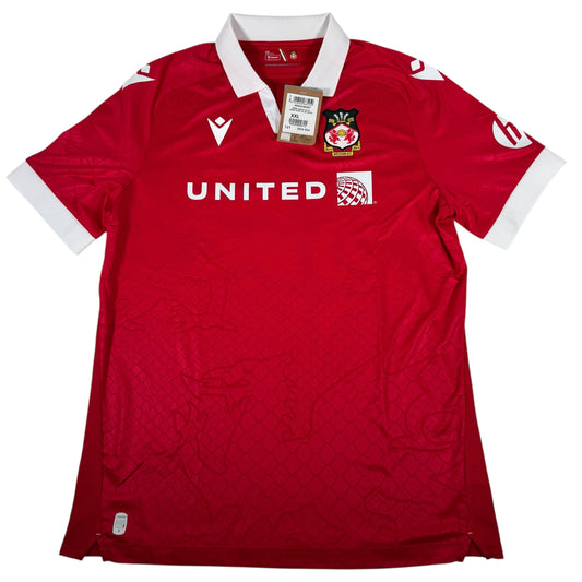 Wrexham 2024/2025 Home Football Shirt 2XL BNWT
