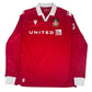 Wrexham 2024/2025 Home Long Sleeve Football Shirt Medium