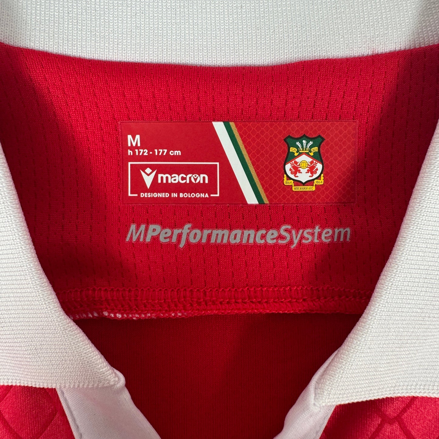 Wrexham 2024/2025 Home Long Sleeve Football Shirt Medium
