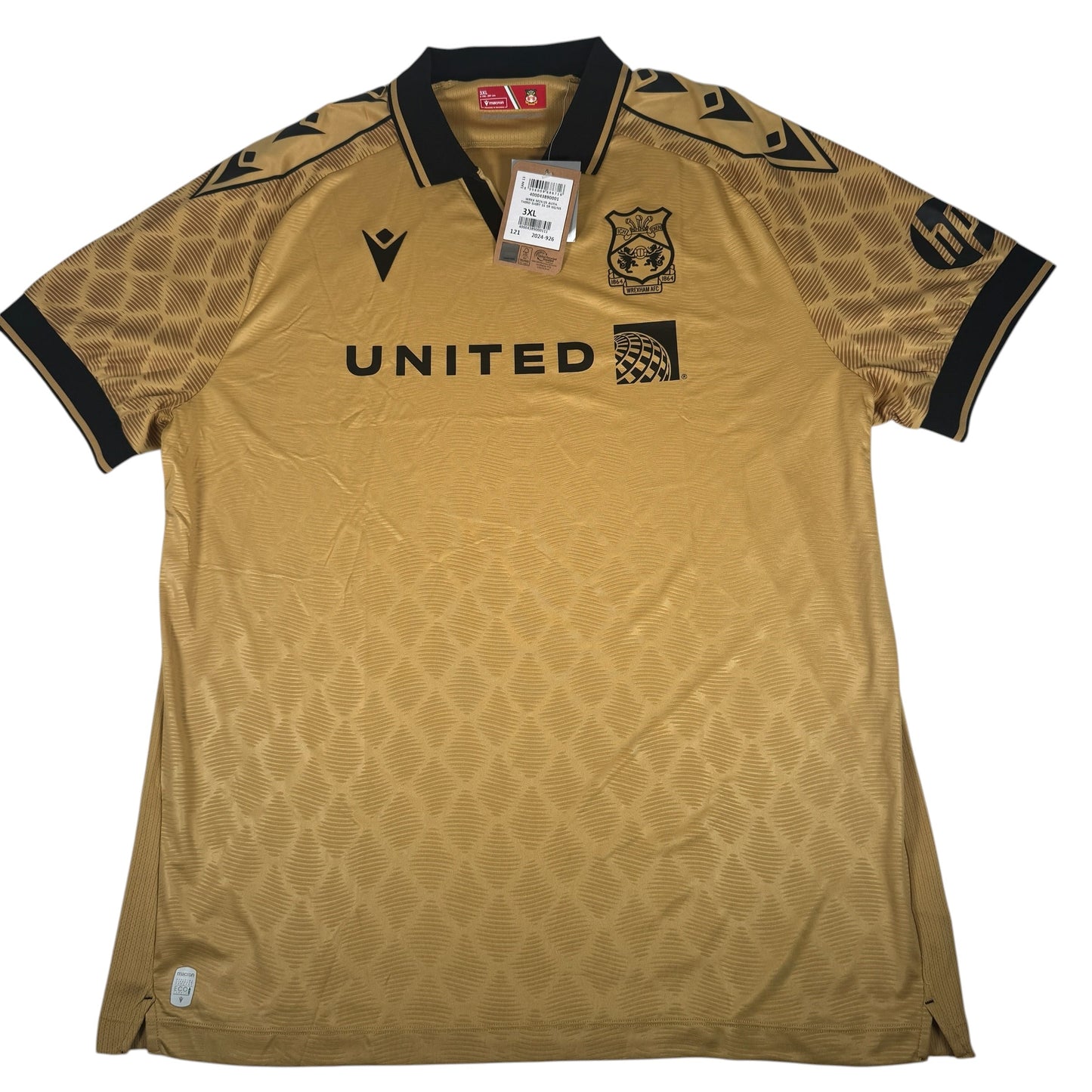 Wrexham 2024/2025 Third Football Shirt 3XL BNWT