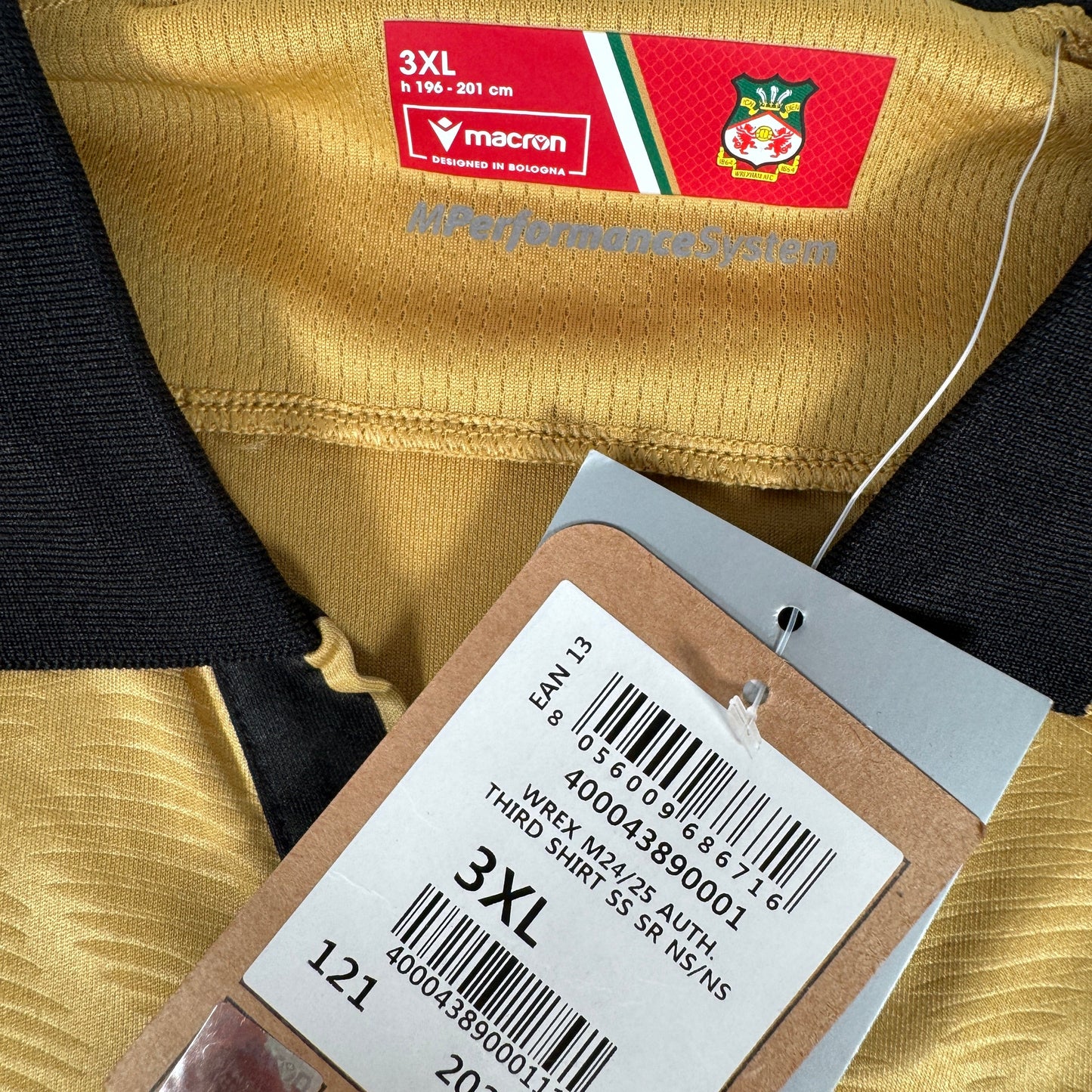 Wrexham 2024/2025 Third Football Shirt 3XL BNWT