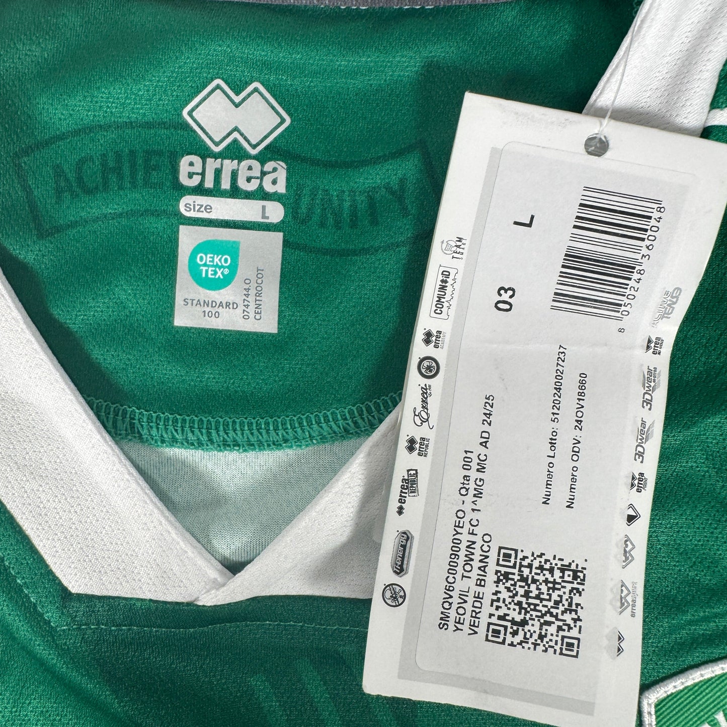 Yeovil Town 2024/2025 Home Shirt Large BNWT