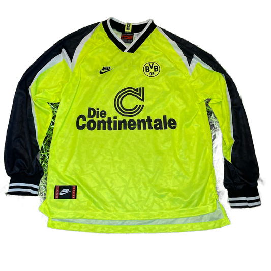 Dortmund 1995 Home Shirt - 1995/1995 - XL - Good Condition - Long Sleeve