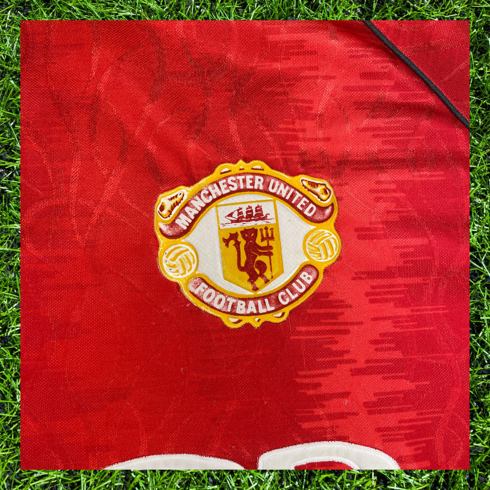Manchester United 1990 Home Shirt - 1990/1991/1992  - Suitable For Craft Project