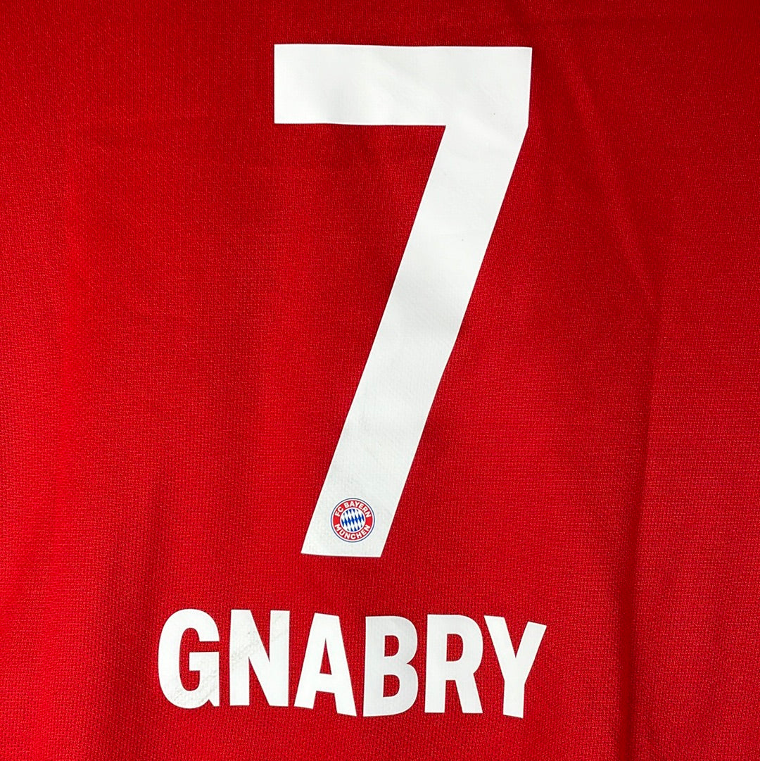 Bayern Munich 2020 Home Shirt - Youth - Gnarby 6 Print BNWD