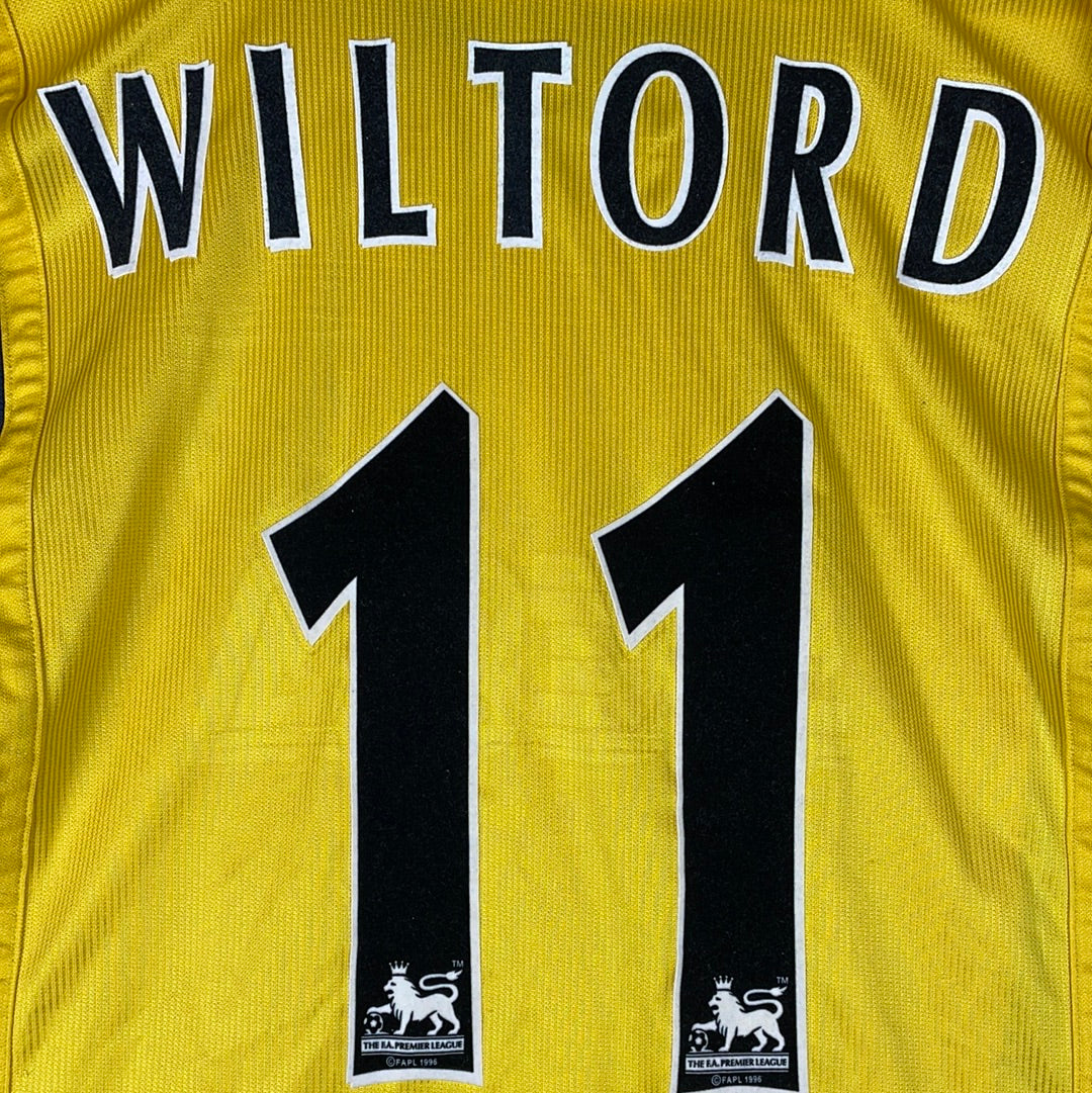 Arsenal 1999/2000 Away Shirt - Large Adult - Wiltord 11