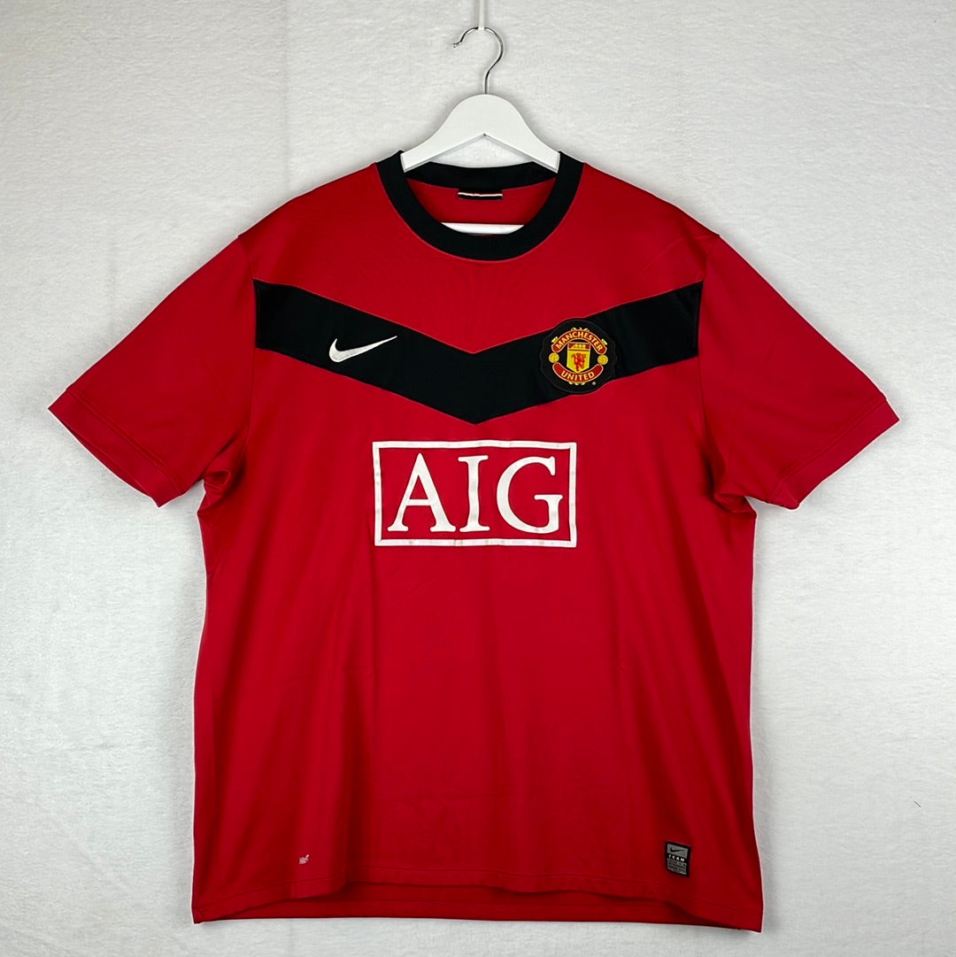 Manchester United 2009/2010 Home Shirt - Excellent Condition - Nike 355091-623