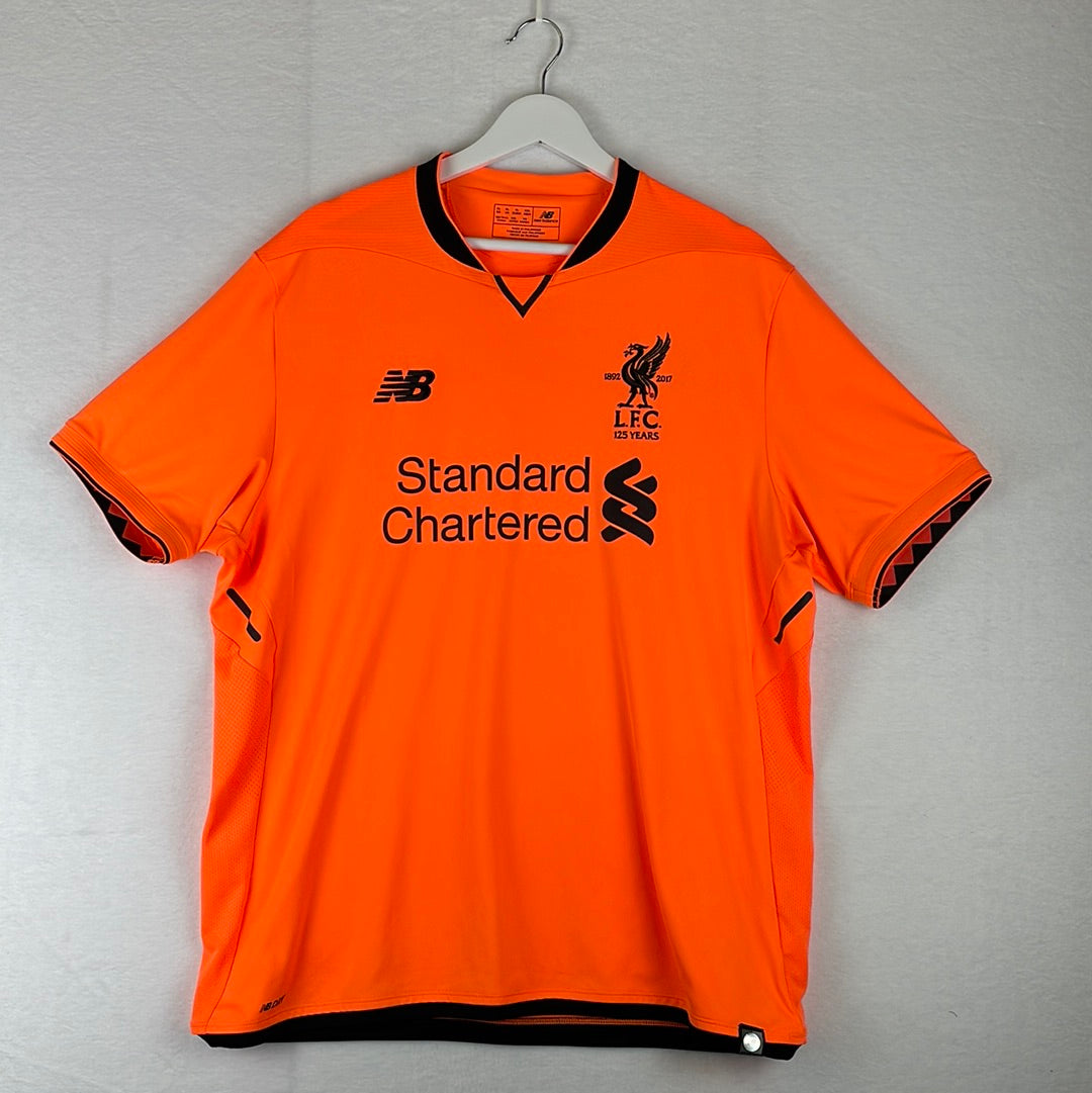 Liverpool 2017/2018 Third Shirt - Extra Large - Excellent Condition - 125th Anniversary Edition