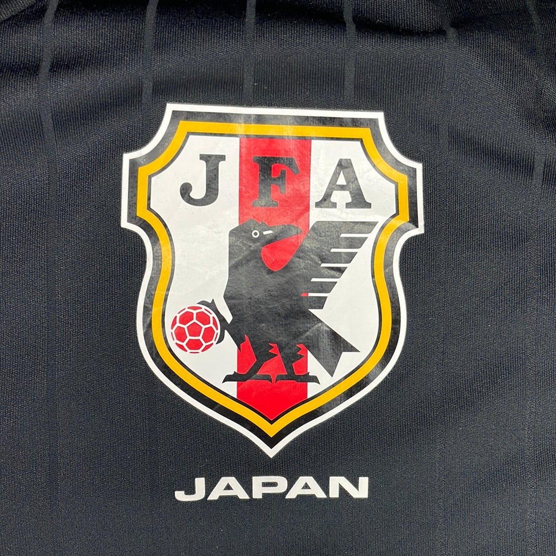 Japan Training Football Top - Black - Adult Sizes - Excellent Condition - Long sleeve