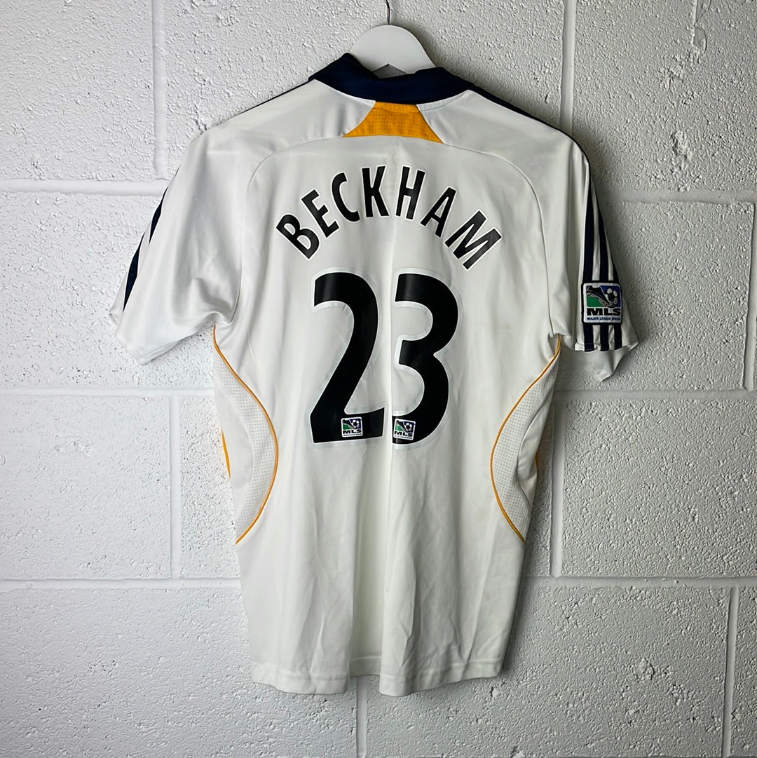 La Galaxy 2007 Home Shirt - BECKHAM 23 