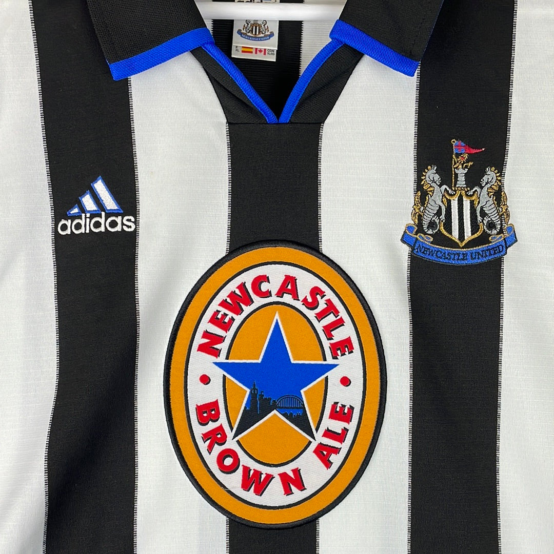 Newcastle United 1999-2000 Home Shirt - Large - Excellent Condition