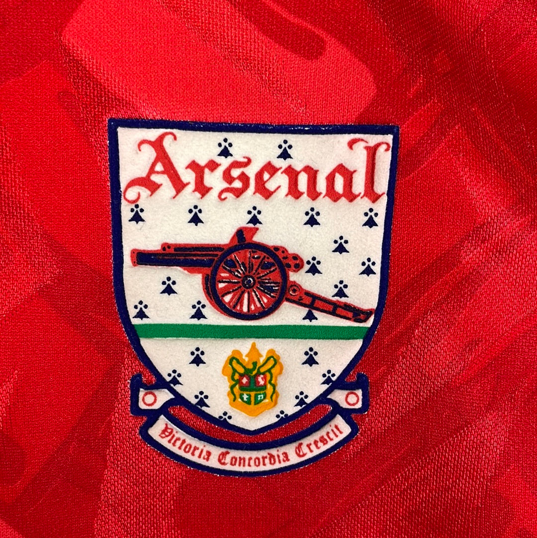 Arsenal 1991/1992 Home Shirt - Medium - Excellent Condition