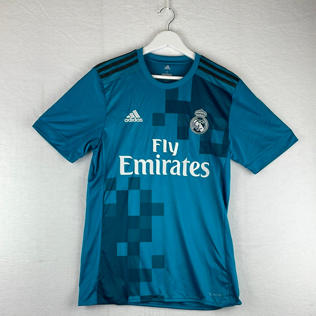 Real Madrid 2017/2018 Third Shirt - Small Adult