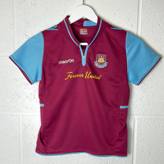 West Ham 2012 - 2013 Home Shirt - 6 to 7 Years - Excellent
