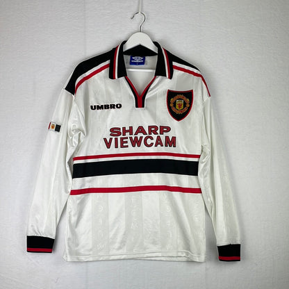 Manchester United 1998/1999 Away Shirt - Medium - Long Sleeve