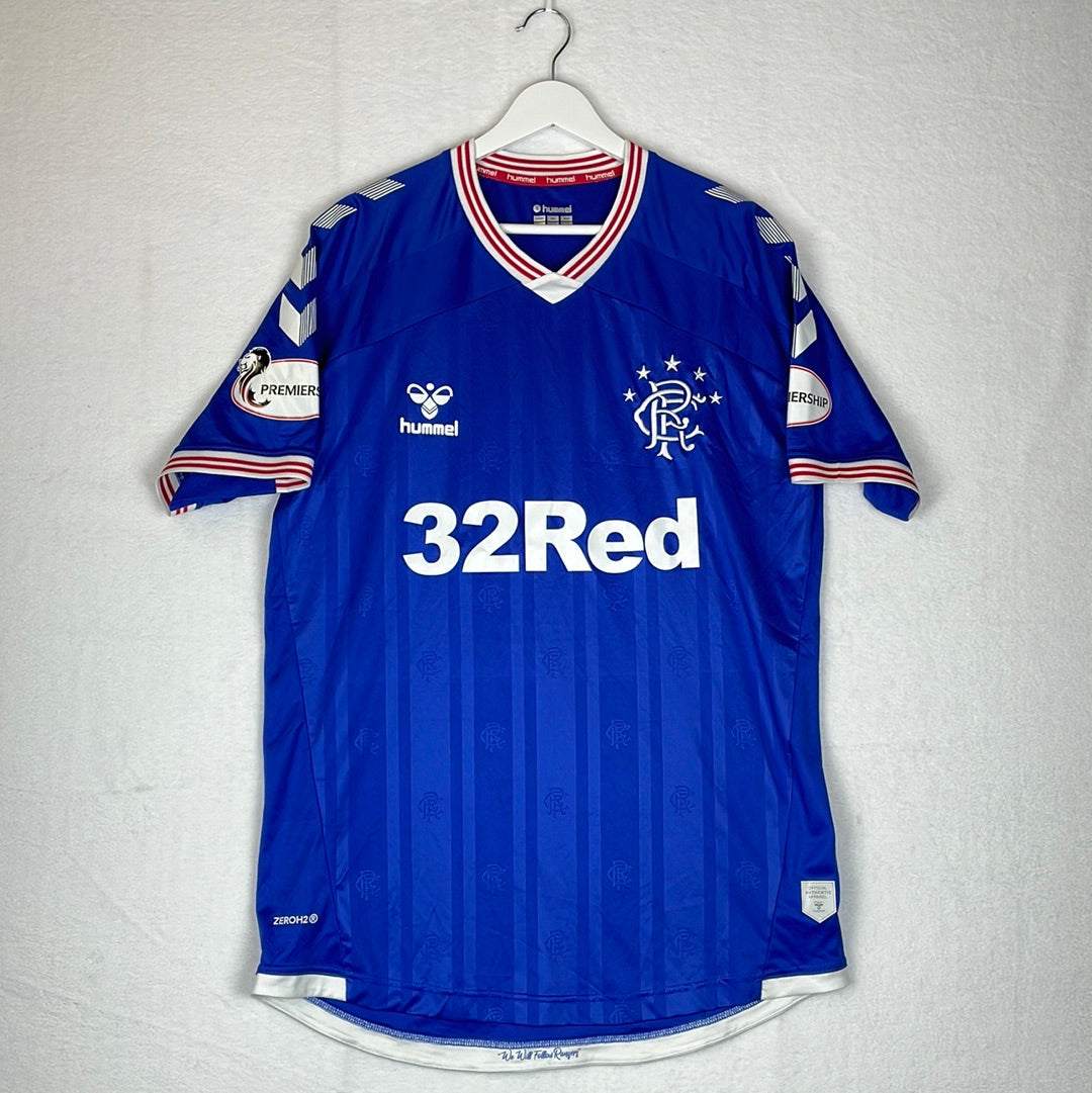 Glasgow Rangers 2019/2020 Home Shirt - Large