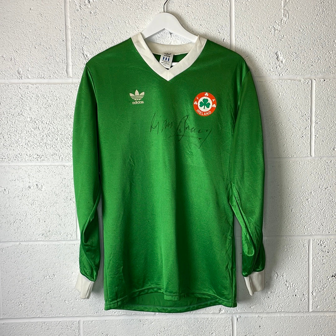 Ireland 1986 Match Worn/ Player Spec Home Shirt - Size Large - Excellent Condition