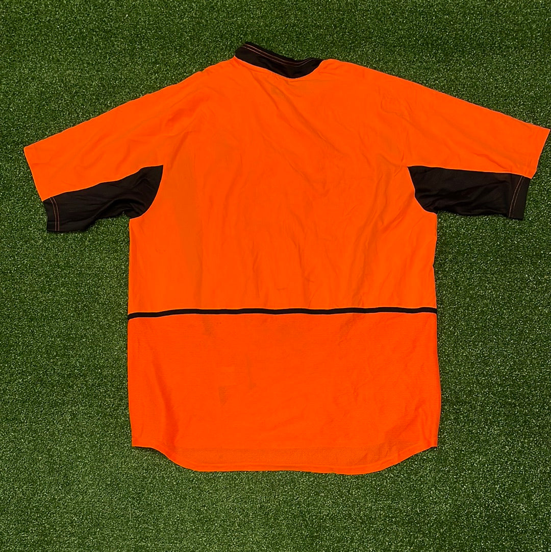 Holland 2002 Home Shirt Back