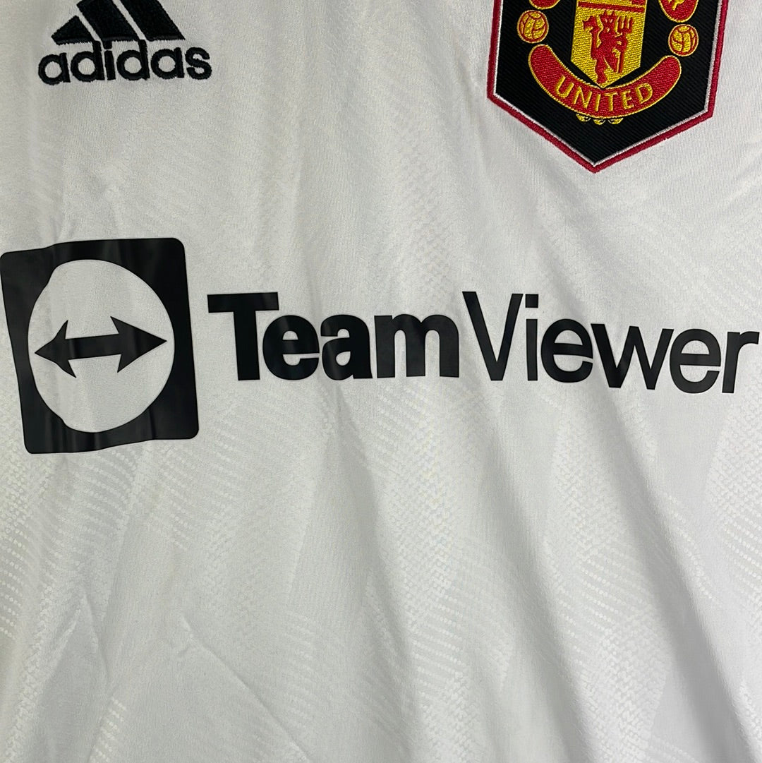 Manchester United 2022/2023 Youth Away Shirt - Age 15-16 - Authentic Shirt