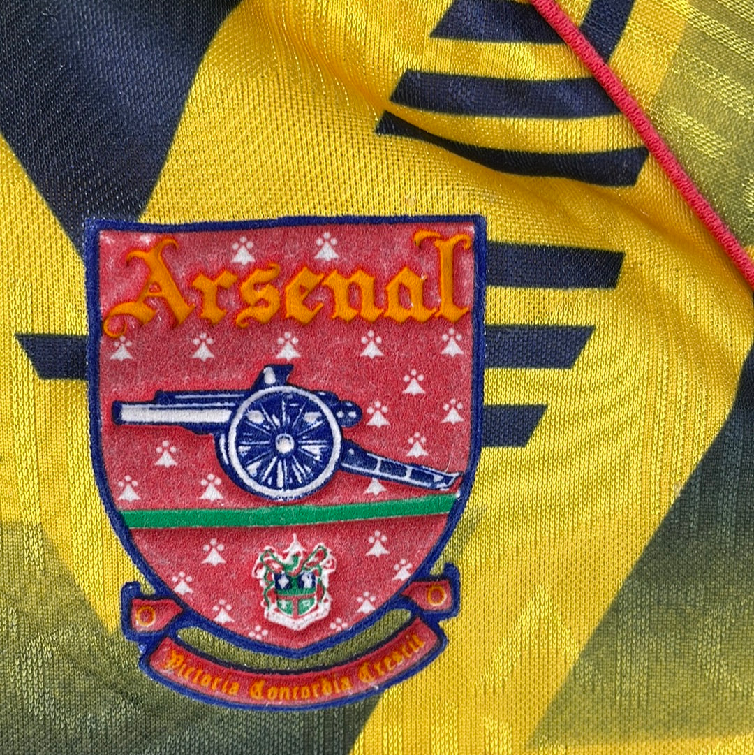 Arsenal 1991/1992 Away Shirt - Youth 30-32 - Very Good Condition