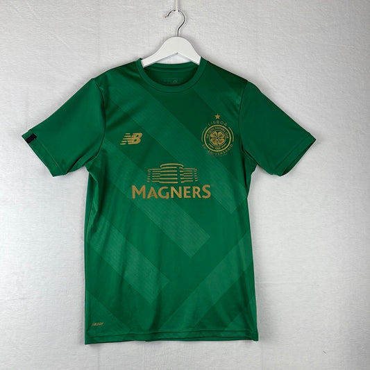 Celtic 2017/2018 Pre Match Shirt - Small Adult - Good Condition - New Balance Shirt