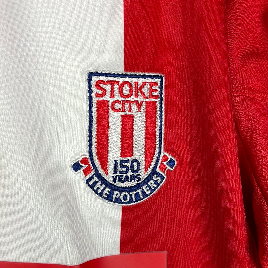 Stoke City 2013/2014 Home Shirt - Medium - Excellent Condition - Long Sleeve