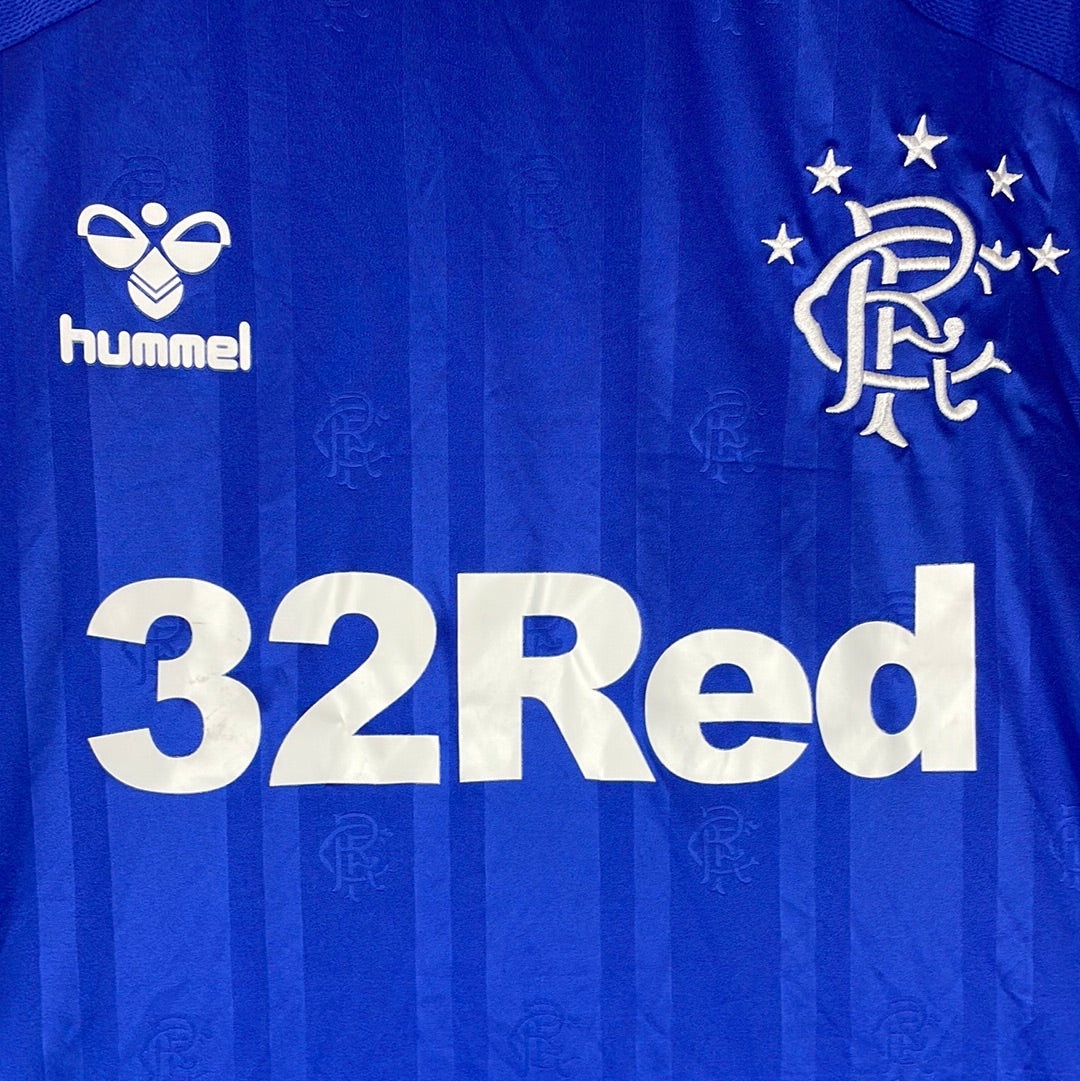 Glasgow Rangers 2019/2020 Home Shirt - Large - Excellent Condition