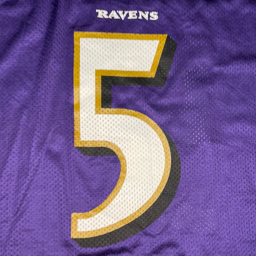 Baltimore Ravens Flacco 5 Ravens Jersey - Good Condition - 2XL - NFL J –  Casual Football Shirts