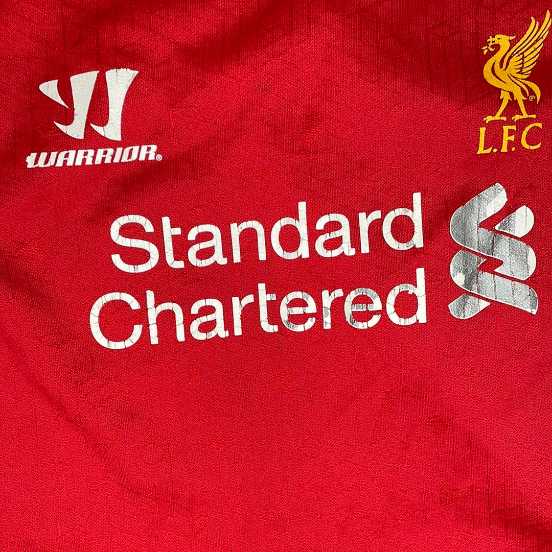 Liverpool 2014 Home Shirt - Junior - STURRIDGE 15 - Age 6-7 - Good Condition